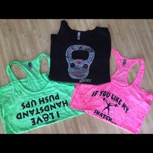 Lot of three. New without tags.